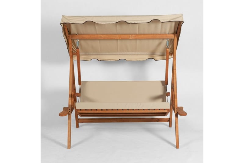 Fenvia Hengekøyestol Utendørs 166x180 cm - Cremehvit - Hagemøbler - Stoler & Lenestoler - Hengestoler