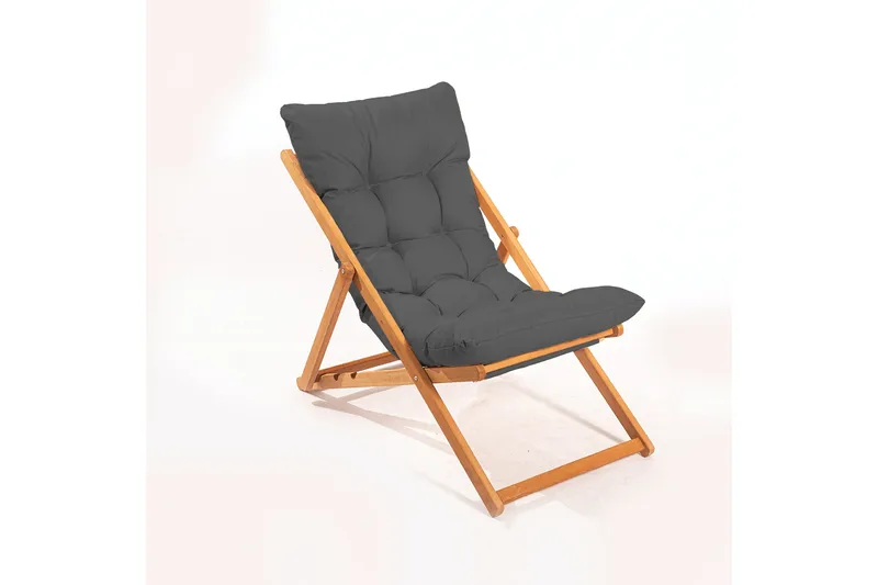 Gardellis Solstol 42x43 cm, Grå/Natur