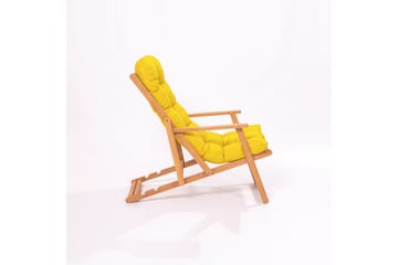 Gardellis Solstol 43x46,5 cm - Gul/Natur - Hagemøbler - Stoler & Lenestoler - Solstoler