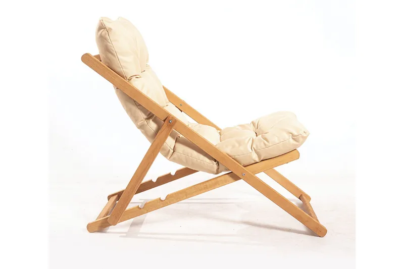 Gardellis Solstol 66x48 cm - Brun/Krem - Hagemøbler - Stoler & Lenestoler - Solstoler