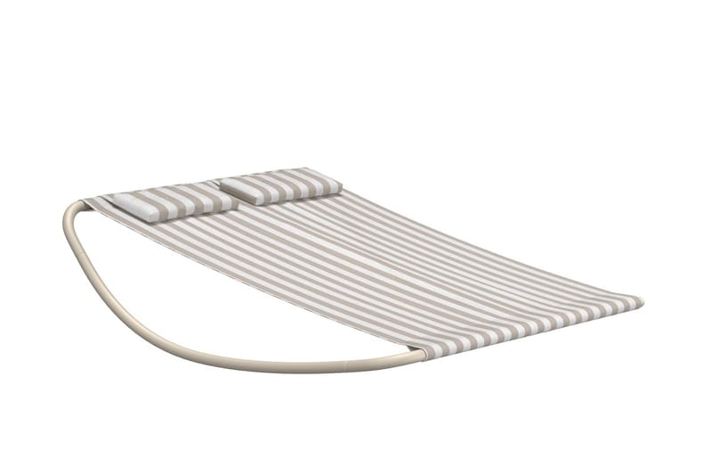 Gordo solseng utendørs - Beige/Hvit - Hagemøbler - Stoler & Lenestoler - Solseng & solvogner