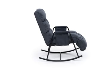 Gyngestol Atelier Del Sofa Lena Outdoor (60 x 60 x 70 cm) Antrasitt - Antrasitt - Hagemøbler - Stoler & Lenestoler - Gyngestol utendørs