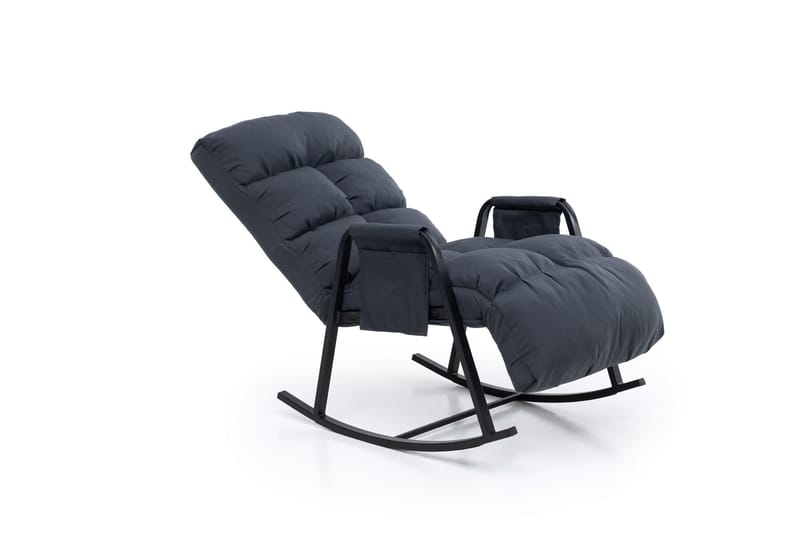 Gyngestol Atelier Del Sofa Lena Outdoor (60 x 60 x 70 cm) Antrasitt - Hagemøbler - Stoler & Lenestoler - Gyngestol utendørs
