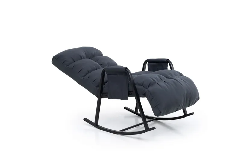 Gyngestol Atelier Del Sofa Lena Outdoor (60 x 60 x 70 cm) Antrasitt - Hagemøbler - Stoler & Lenestoler - Gyngestol utendørs
