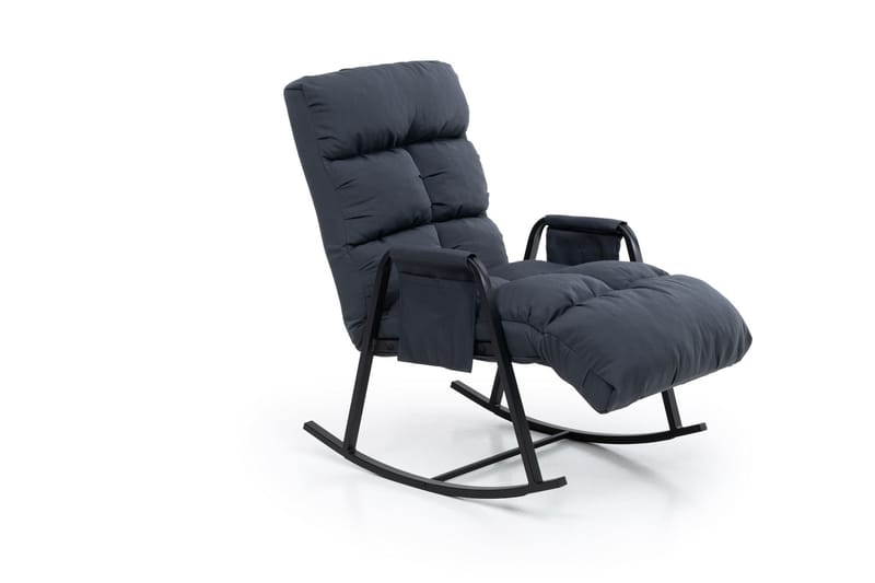 Gyngestol Atelier Del Sofa Lena Outdoor (60 x 60 x 70 cm) Antrasitt - Hagemøbler - Stoler & Lenestoler - Gyngestol utendørs