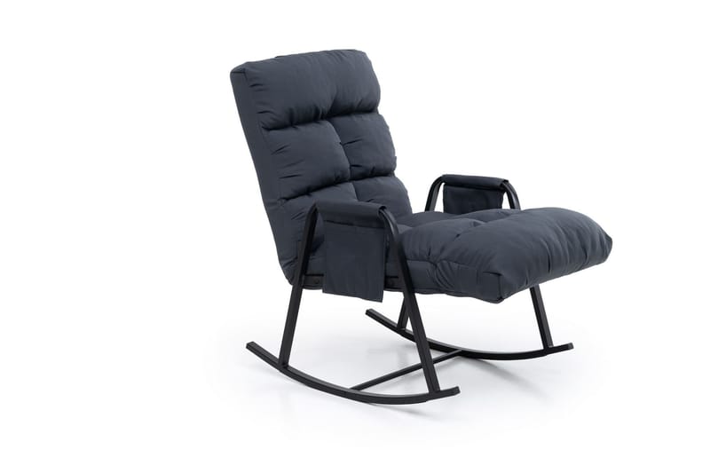 Gyngestol Atelier Del Sofa Lena Outdoor (60 x 60 x 70 cm) Antrasitt - Hagemøbler - Stoler & Lenestoler - Gyngestol utendørs