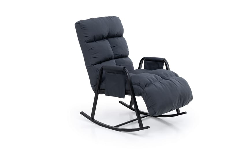 Gyngestol Atelier Del Sofa Lena Outdoor (60 x 60 x 70 cm) Antrasitt - Hagemøbler - Stoler & Lenestoler - Gyngestol utendørs