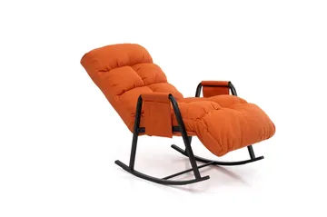 Gyngestol Atelier Del Sofa Lena Outdoor (60 x 60 x 70 cm) Oransje - Hagemøbler - Stoler & Lenestoler - Gyngestol utendørs
