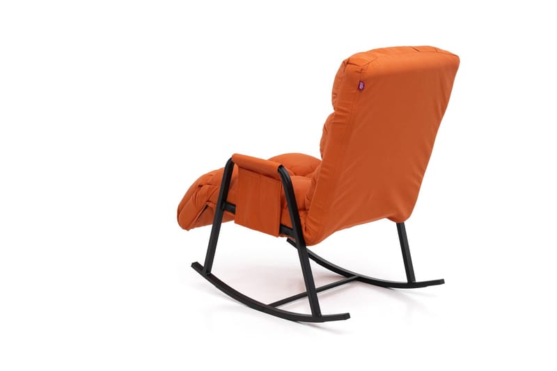 Gyngestol Atelier Del Sofa Lena Outdoor (60 x 60 x 70 cm) Oransje - Hagemøbler - Stoler & Lenestoler - Gyngestol utendørs
