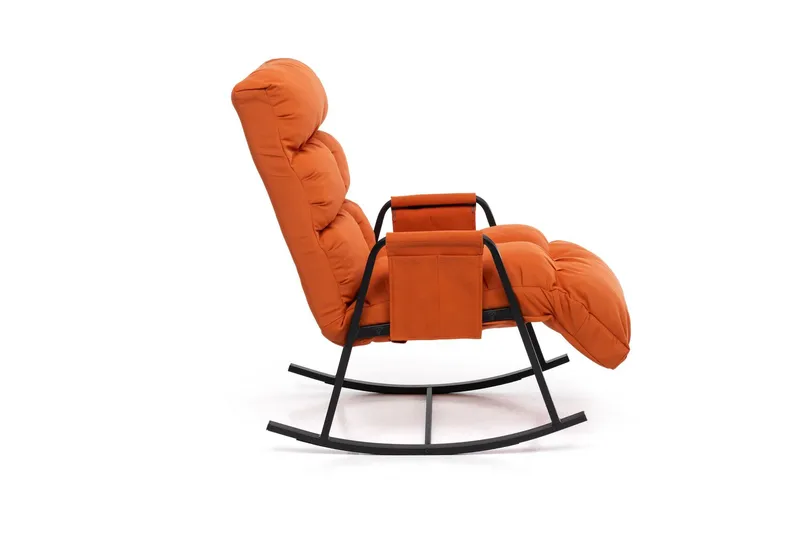 Gyngestol Atelier Del Sofa Lena Outdoor (60 x 60 x 70 cm) Oransje - Hagemøbler - Stoler & Lenestoler - Gyngestol utendørs