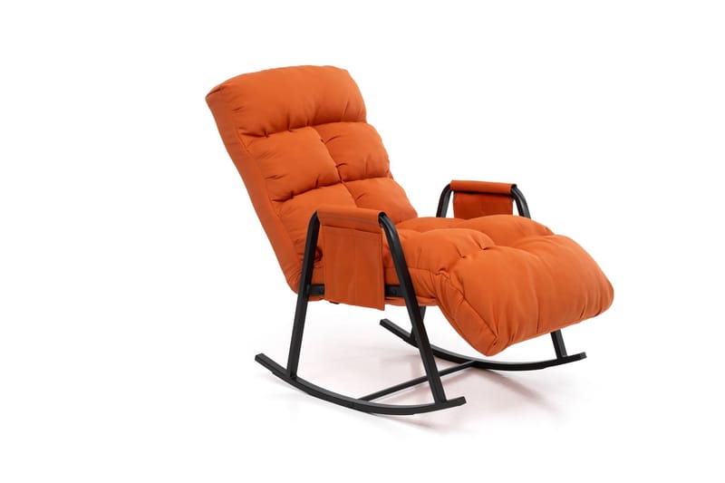 Gyngestol Atelier Del Sofa Lena Outdoor (60 x 60 x 70 cm) Oransje - Hagemøbler - Stoler & Lenestoler - Gyngestol utendørs