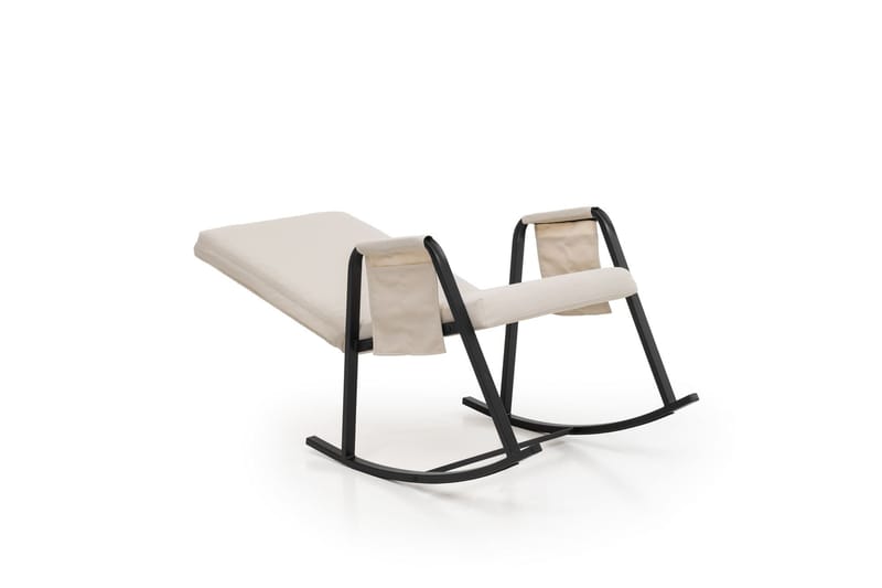 Gyngestol Atelier Del Sofa Oden Outdoor (60 x 50 x 65 cm) Beige - Hagemøbler - Stoler & Lenestoler - Gyngestol utendørs