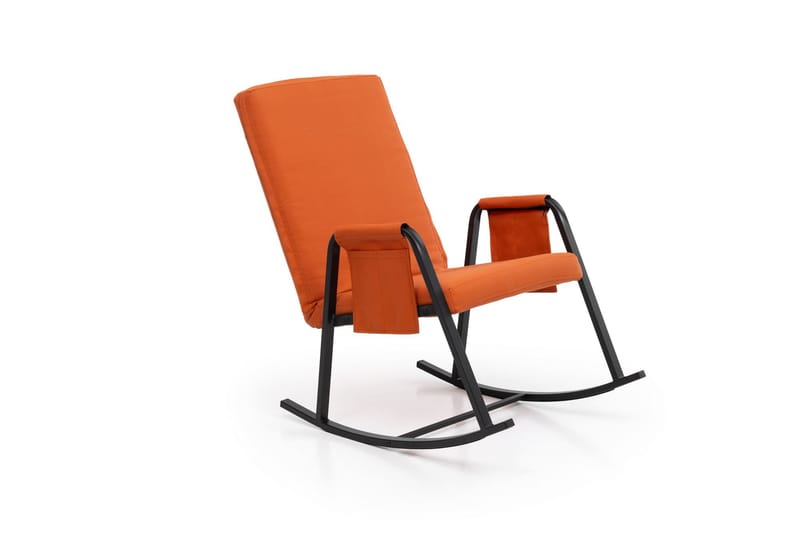 Gyngestol Atelier Del Sofa Oden Outdoor (60 x 50 x 65 cm) Oransje - Hagemøbler - Stoler & Lenestoler - Gyngestol utendørs