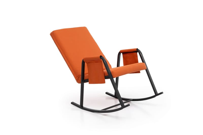 Gyngestol Atelier Del Sofa Oden Outdoor (60 x 50 x 65 cm) Oransje - Hagemøbler - Stoler & Lenestoler - Gyngestol utendørs