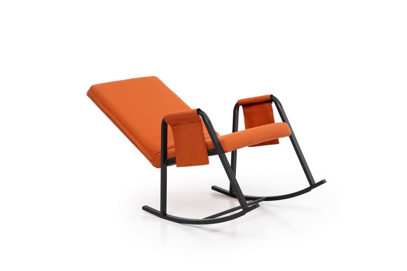 Gyngestol Atelier Del Sofa Oden Outdoor (60 x 50 x 65 cm) Oransje - Hagemøbler - Stoler & Lenestoler - Gyngestol utendørs