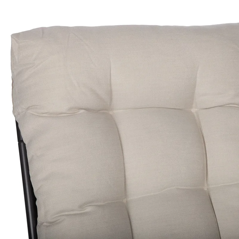 Gyngestol HOME4YOU Maris grå - Grå - Hagemøbler - Stoler & Lenestoler - Gyngestol utendørs