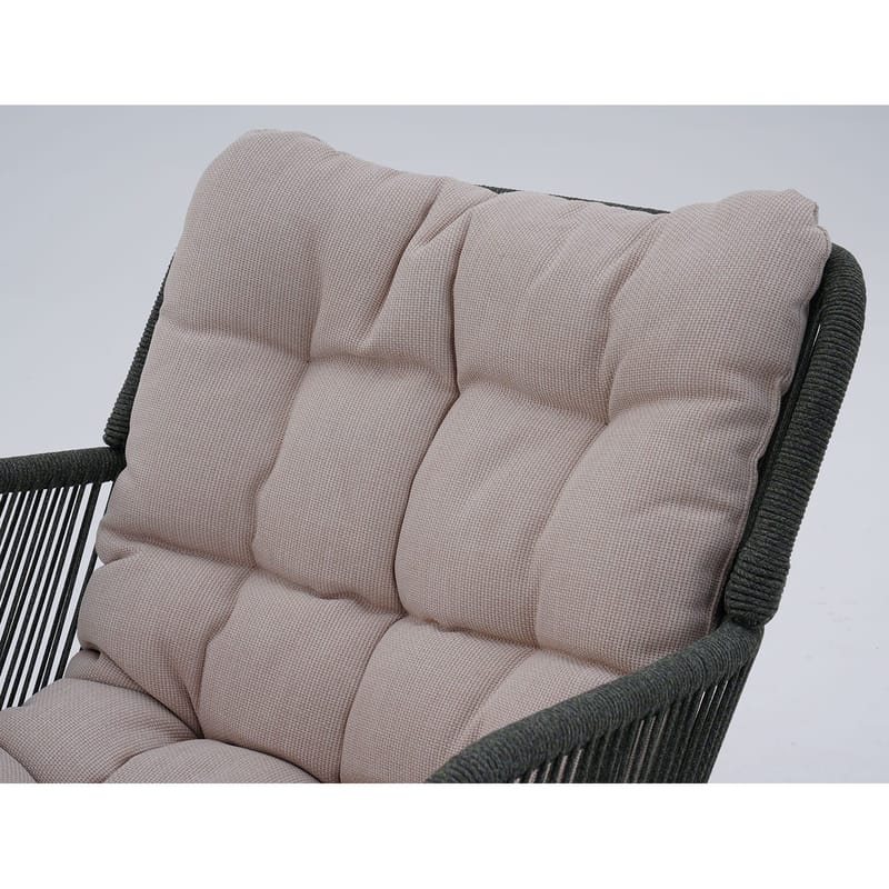 Gyngestol HOME4YOU Tuxedo - Grønn - Hagemøbler - Stoler & Lenestoler - Gyngestol utendørs