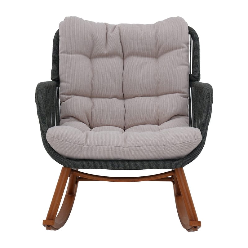 Gyngestol HOME4YOU Tuxedo - Grønn - Hagemøbler - Stoler & Lenestoler - Gyngestol utendørs