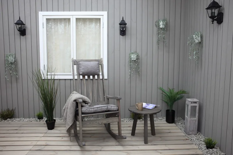 Ellabell Gyngestol - Hvit - Hagemøbler - Stoler & Lenestoler - Gyngestol utendørs