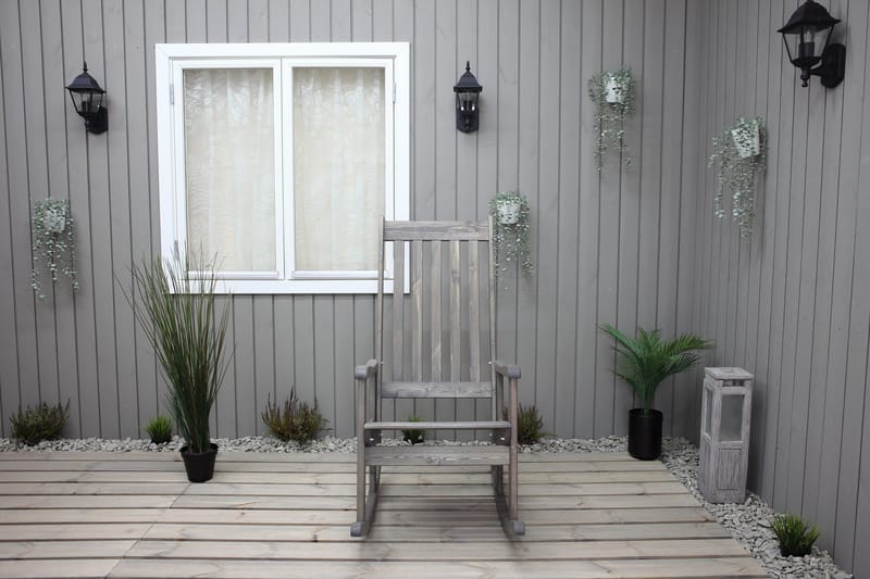 Ellabell Gyngestol - Hvit - Hagemøbler - Stoler & Lenestoler - Gyngestol utendørs