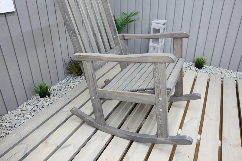 Ellabell Gyngestol - Hvit - Hagemøbler - Stoler & Lenestoler - Gyngestol utendørs