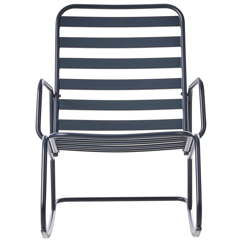 Gyngestol utendørs Turi - Svart - Hagemøbler - Stoler & Lenestoler - Gyngestol utendørs