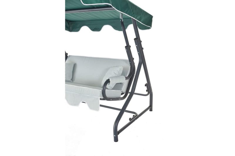 Hage dobbelsvingstol Laziuki (170 x 165 x 110 cm) Lys Grågrønn - Lys Grågrønn - Hagemøbler - Stoler & Lenestoler - Hengestoler
