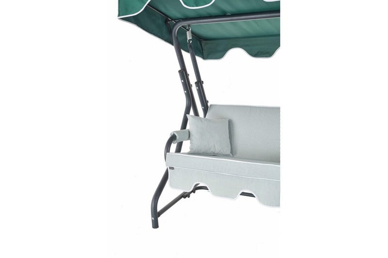 Hage dobbelsvingstol Laziuki (170 x 165 x 110 cm) Lys Grågrønn - Lys Grågrønn - Hagemøbler - Stoler & Lenestoler - Hengestoler