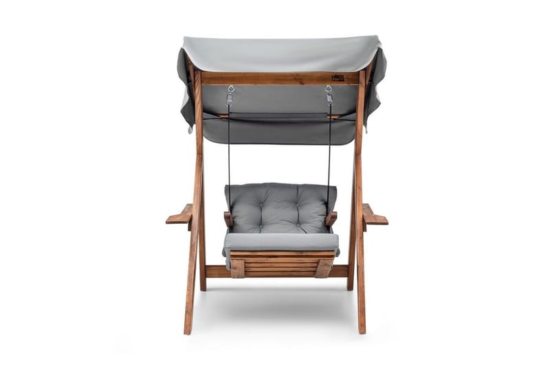 Hage enkeltsvingstol Limca Huske Grå - Grå - Hagemøbler - Stoler & Lenestoler - Hengestoler