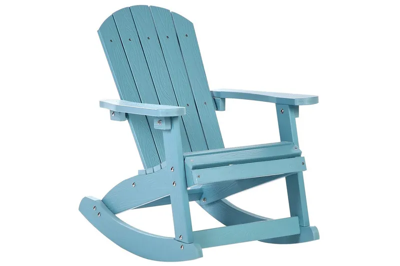 Hagegyngestol Adirondack - Blå - Hagemøbler - Stoler & Lenestoler - Gyngestol utendørs