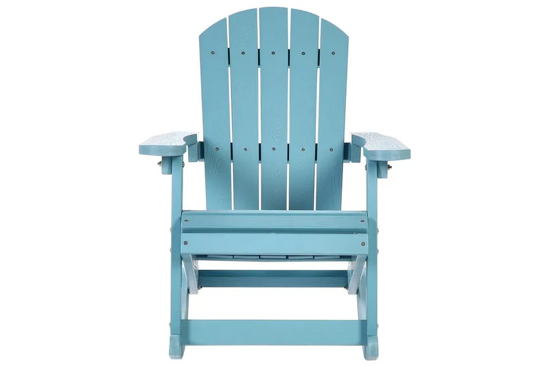 Hagegyngestol Adirondack - Blå - Hagemøbler - Stoler & Lenestoler - Gyngestol utendørs