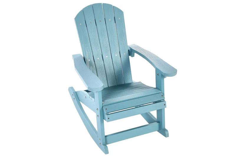 Hagegyngestol Adirondack - Blå - Hagemøbler - Stoler & Lenestoler - Gyngestol utendørs