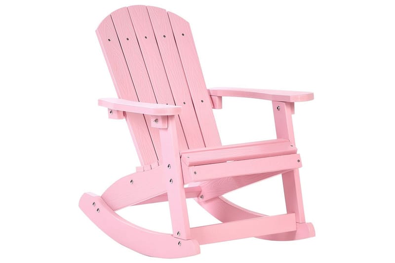 Hagegyngestol Adirondack - Rosa - Hagemøbler - Stoler & Lenestoler - Gyngestol utendørs