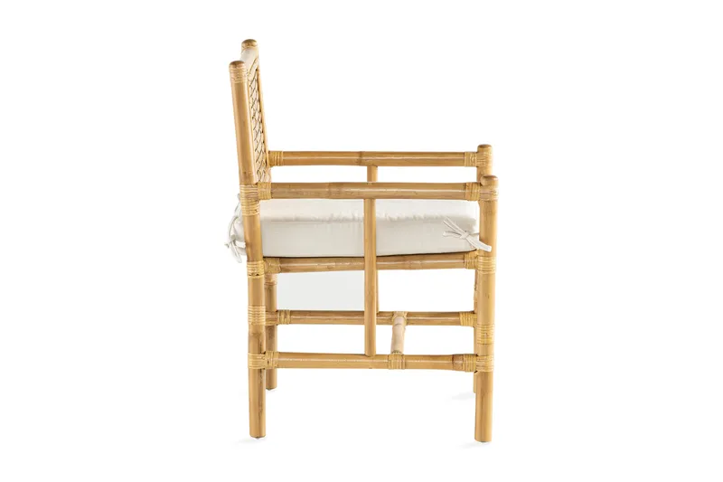 Alvimia Caféstol - Rotting/Beige - Hagemøbler - Stoler & Lenestoler - Spisestoler & hagestoler utendørs