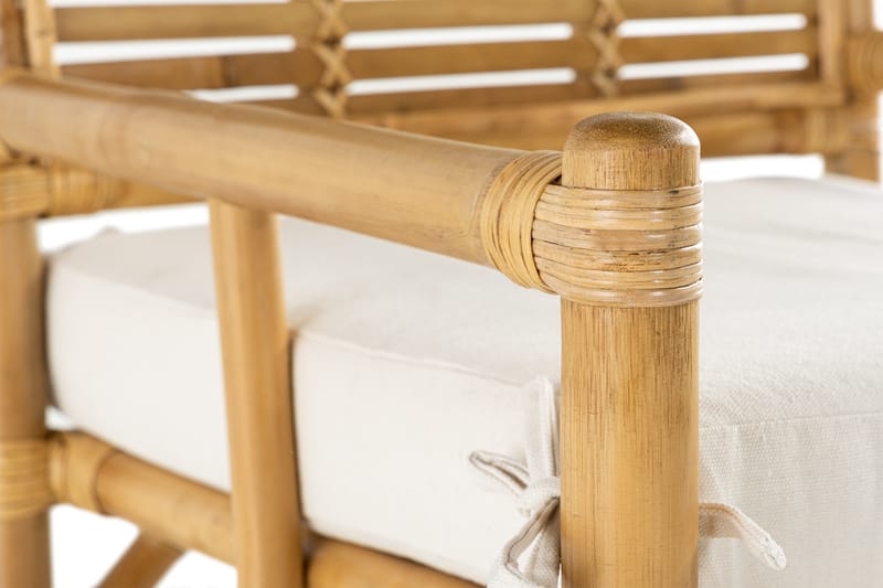 Alvimia Caféstol - Rotting/Beige - Hagemøbler - Stoler & Lenestoler - Spisestoler & hagestoler utendørs