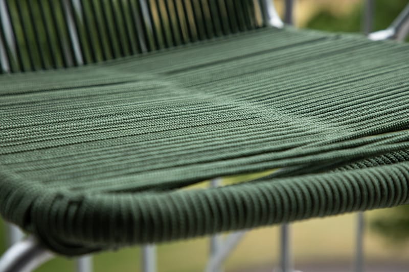 Bois Karmstol Grønn - Venture Home - Spisestoler & hagestoler utendørs - Balkongstoler