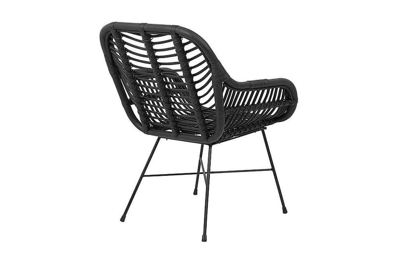 Canora Stol 51 cm - Svart - Hagemøbler - Stoler & Lenestoler - Spisestoler & hagestoler utendørs