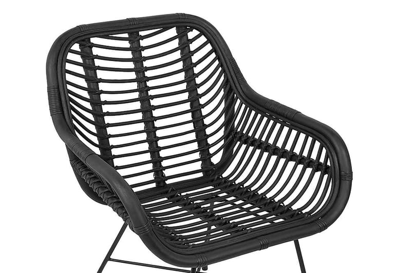 Canora Stol 51 cm - Svart - Hagemøbler - Stoler & Lenestoler - Spisestoler & hagestoler utendørs