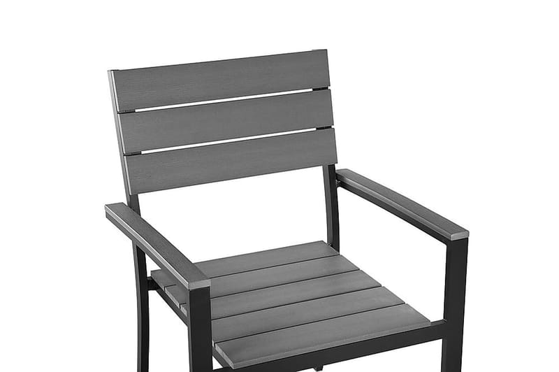 Como Stol 6-pk 55 cm - Svart - Hagemøbler - Stoler & Lenestoler - Spisestoler & hagestoler utendørs