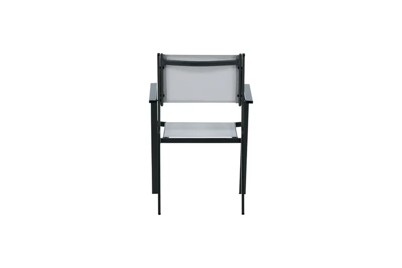 Copacabana Karmstol Stablebar - Svart/Grå - Hagemøbler - Stoler & Lenestoler - Spisestoler & hagestoler utendørs