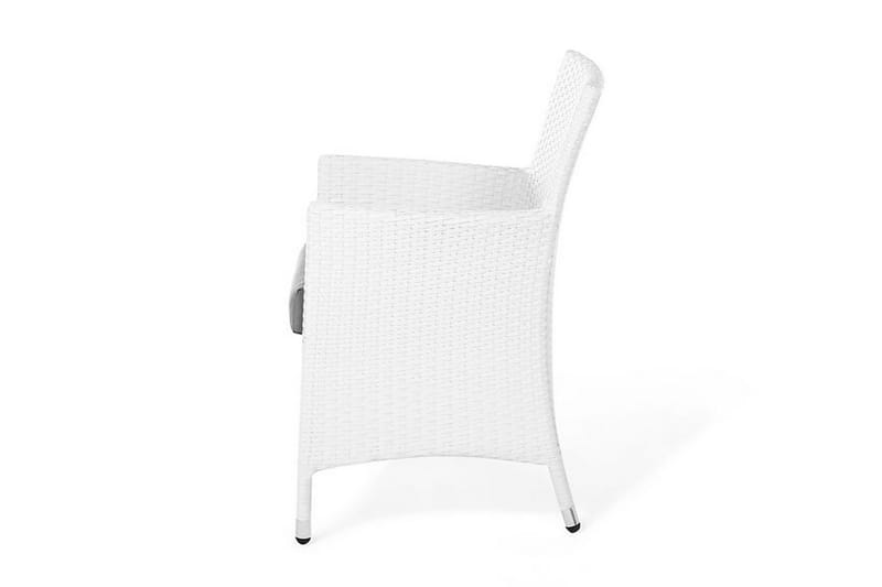 Galar Hagestol 2-pk - Hvit - Hagemøbler - Stoler & Lenestoler - Spisestoler & hagestoler utendørs