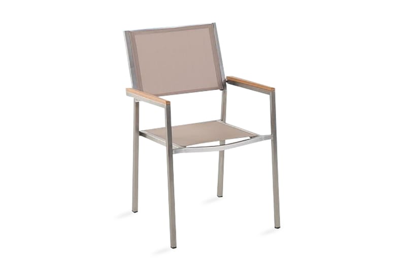 Grosseto Stol 2-pk - Beige - Hagemøbler - Stoler & Lenestoler - Spisestoler & hagestoler utendørs