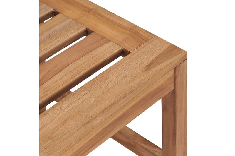 Hagestoler 2 stk heltre teak - Hagemøbler - Stoler & Lenestoler - Spisestoler & hagestoler utendørs