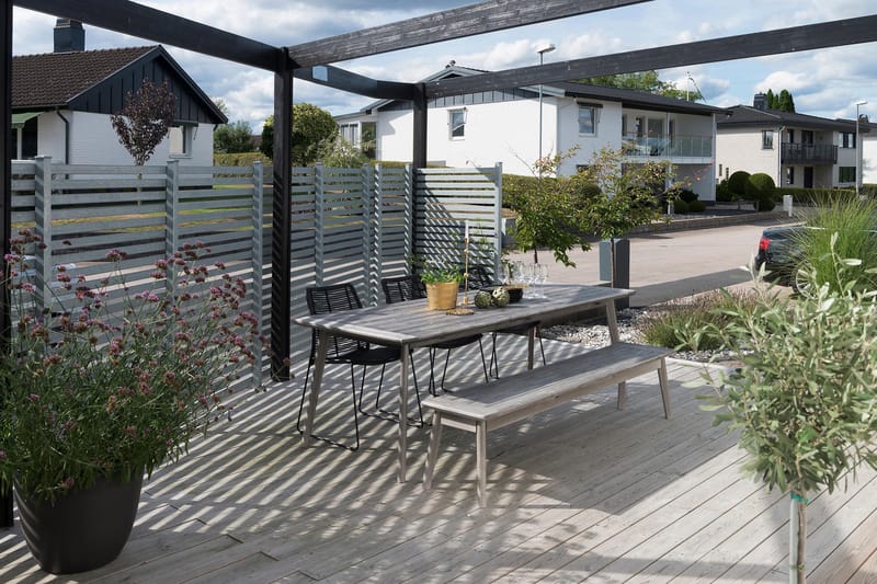 Hillerstorp Liljearp Stol Svart - Svart - Hagemøbler - Stoler & Lenestoler - Spisestoler & hagestoler utendørs