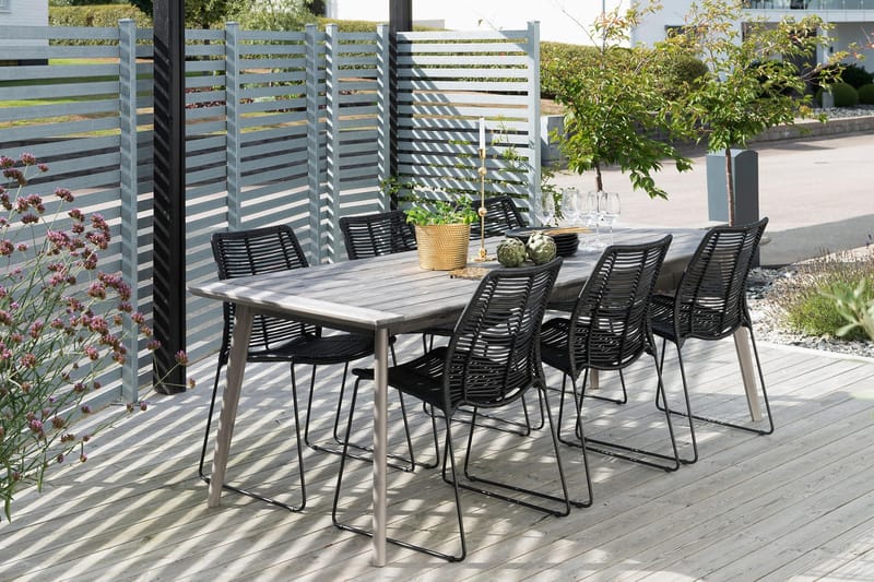 Hillerstorp Liljearp Stol Svart - Svart - Hagemøbler - Stoler & Lenestoler - Spisestoler & hagestoler utendørs