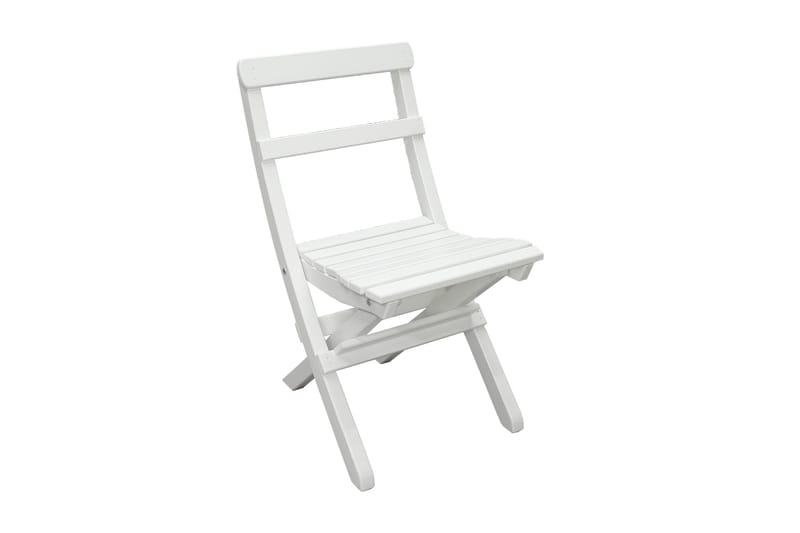 Larios Klappstol - Hvit - Hagemøbler - Stoler & Lenestoler - Spisestoler & hagestoler utendørs