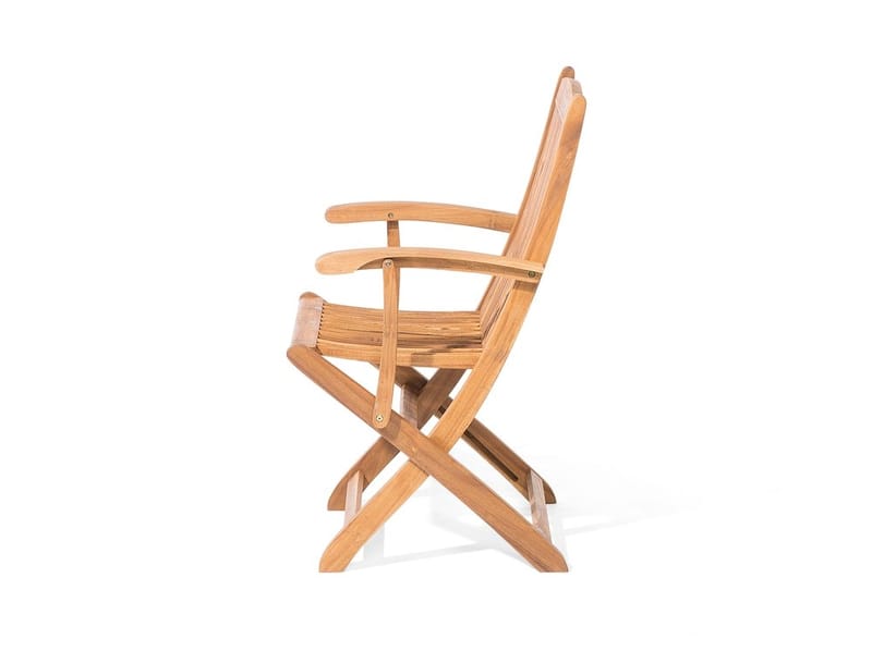 Maui Hagestol 2-pk - Tre / Natur - Hagemøbler - Stoler & Lenestoler - Spisestoler & hagestoler utendørs