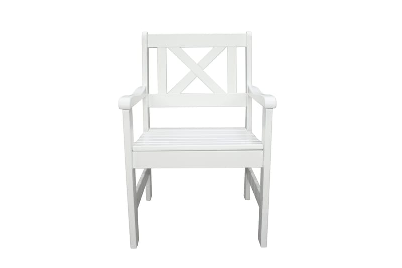 Olivo Karmstol - Vit - Hagemøbler - Stoler & Lenestoler - Spisestoler & hagestoler utendørs