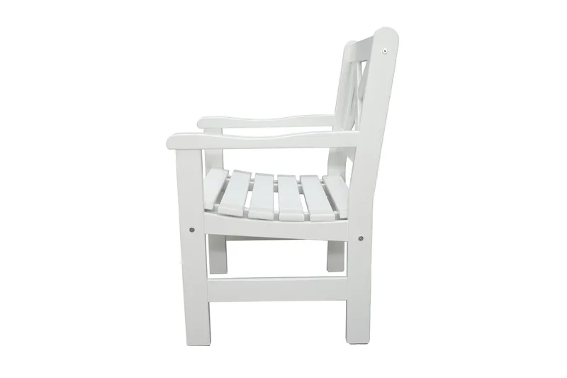 Olivo Karmstol - Vit - Hagemøbler - Stoler & Lenestoler - Spisestoler & hagestoler utendørs