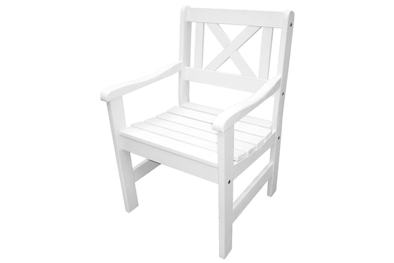Olivo Karmstol - Vit - Hagemøbler - Stoler & Lenestoler - Spisestoler & hagestoler utendørs